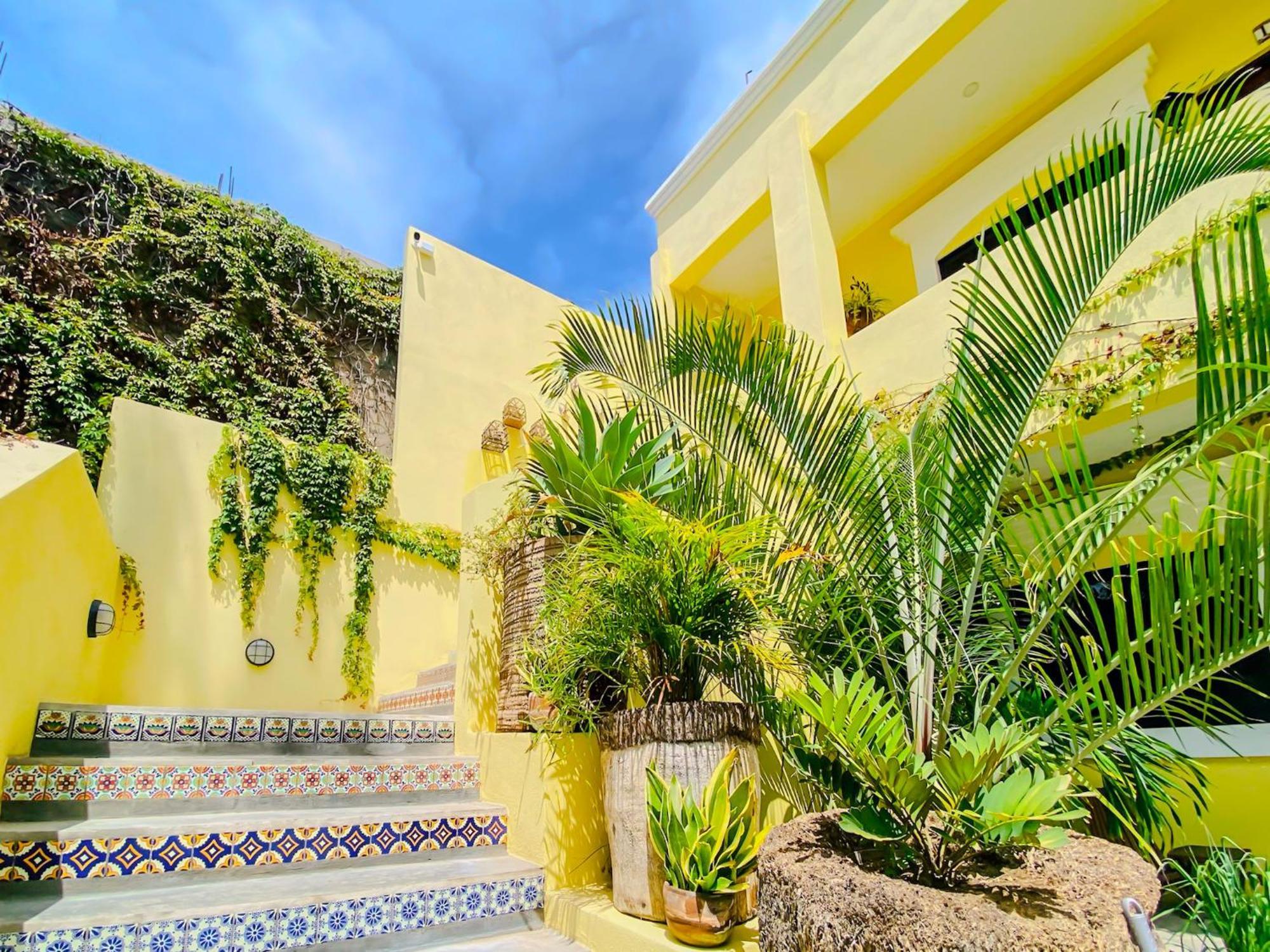 Gallo Azul Hotel, En El Corazon De Todos Santos Exterior photo